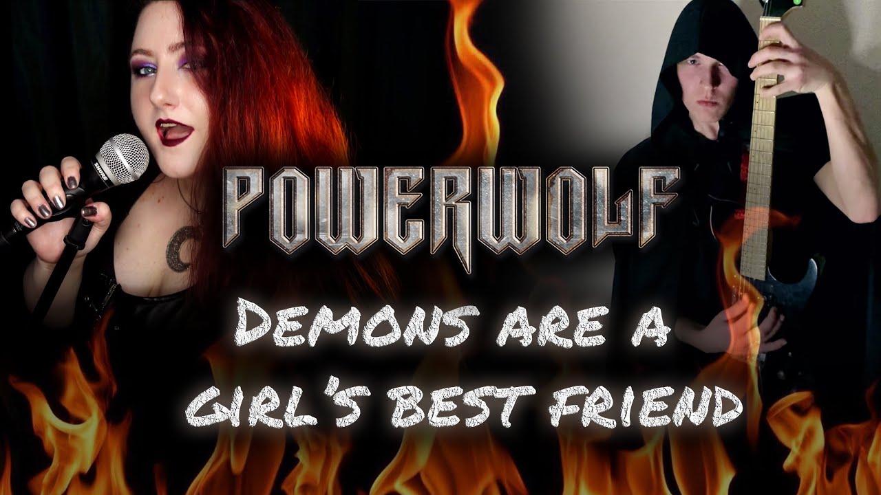 POWERWOLF 🔥 Demons Are A Girl's Best Friend | cover by Andra Ariadna & Ванёк The Басист
