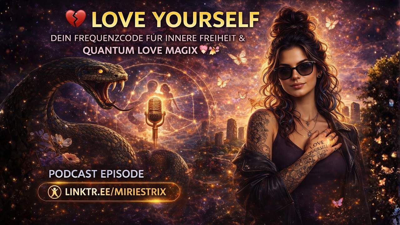 1️⃣ 💔🎭 LOVE YOURSELF &ndash; Dein Frequenzcode f&uuml;r innere Freiheit & Quantum Love MagiX 💕🧚🏽&zwj;♀️