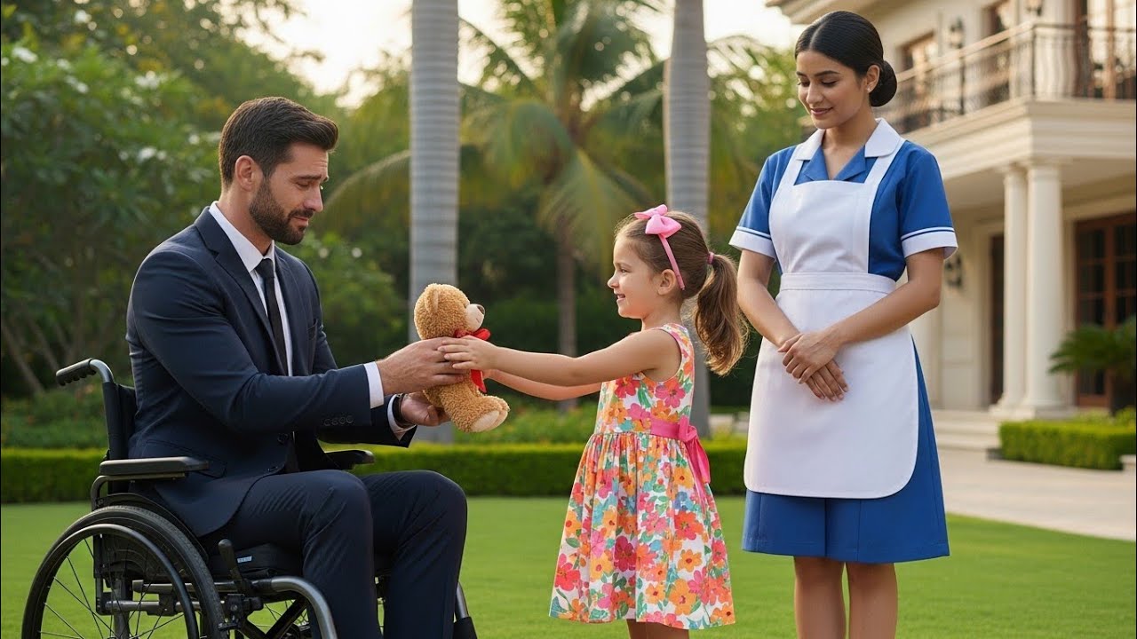 EMPRESÁRIO ERA IGNORADO POR TODOS… ATÉ QUE A FILHA DA FAXINEIRA FEZ ALGO QUE NINGUÉM ESPERAVA