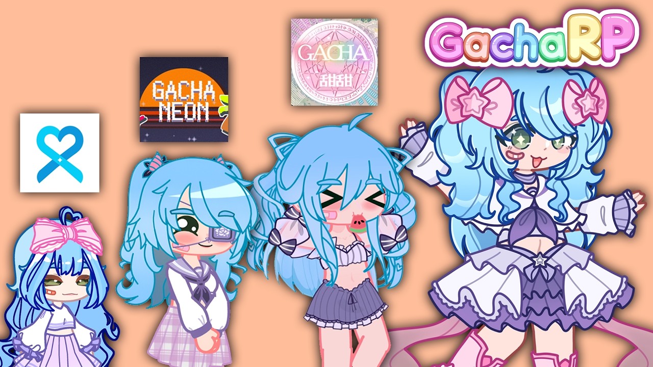 Все моды Gacha, которые я использовал, прежде чем создать свой собственный! 🤯🎨