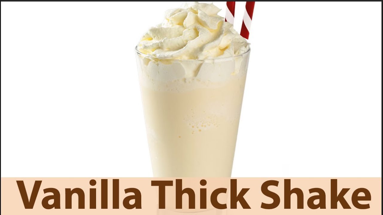 Vanilla Shake  | Vanilla Thick Shake | Vanilla Milkshake recipe