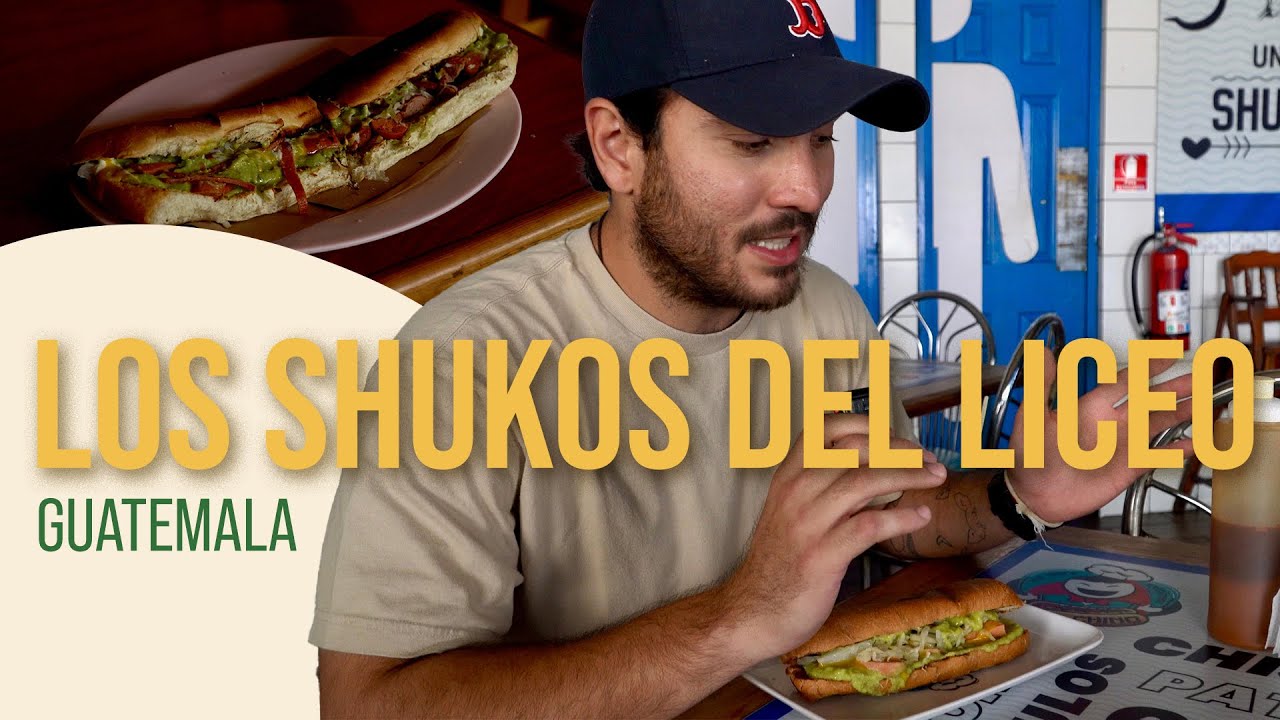 Probé el hot dog callejero más famoso de Guatemala 🇬🇹