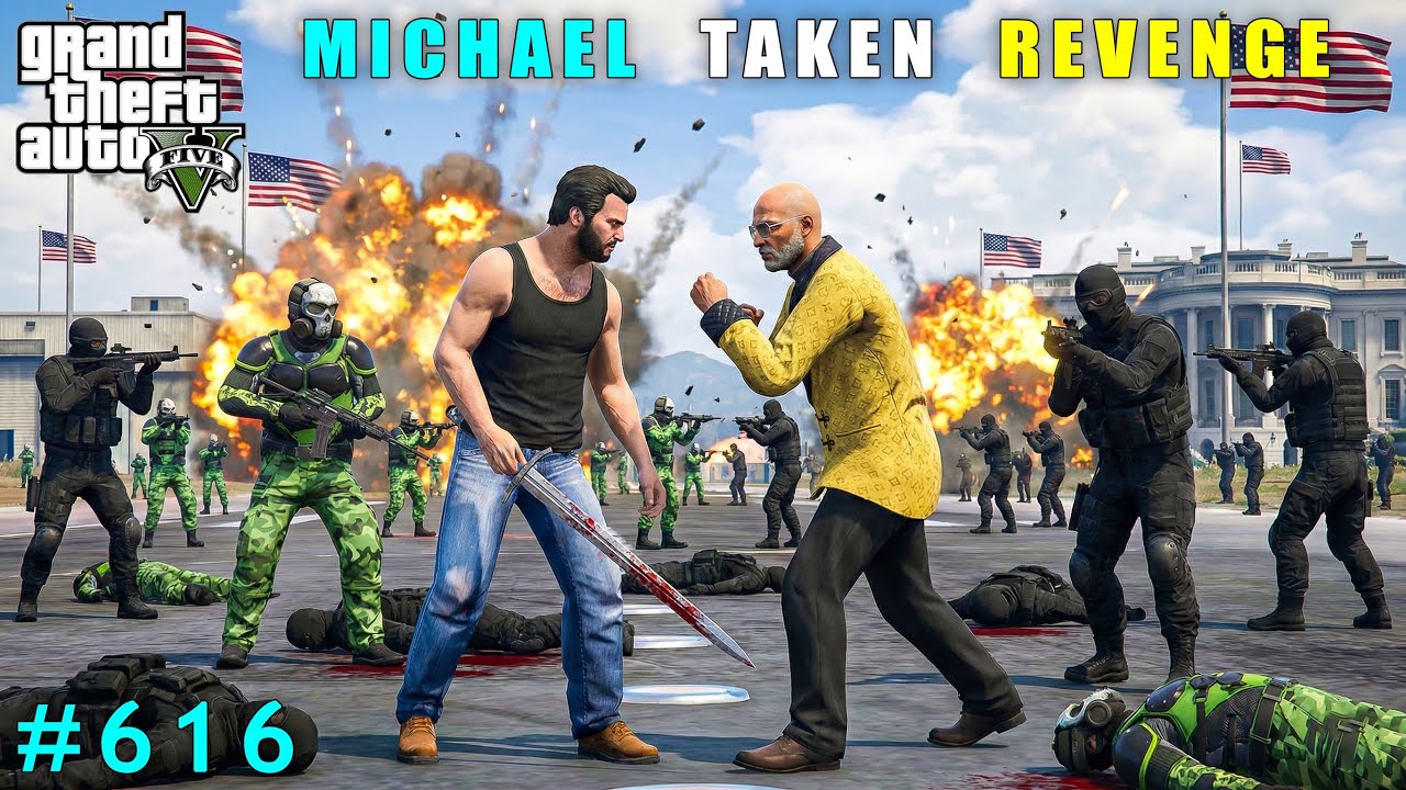 Michael&rsquo;s Deadliest Revenge Against The President | Gta V Gameplay #616