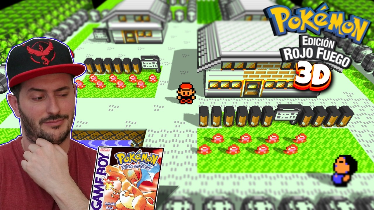 POK&Eacute;MON Red/Blue/Yellow 3D MOD for true OGs! (Tut + Intro) (DramaticShapeVoxelMod)