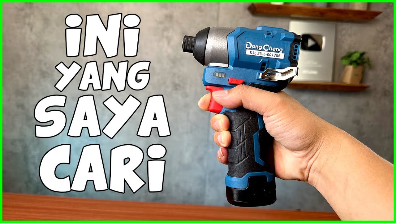 ENAK & MURAH GAK ADA OBAT HANYA Rp 890.000 - Impact Driver 12V DCPL04-8 Dongcheng