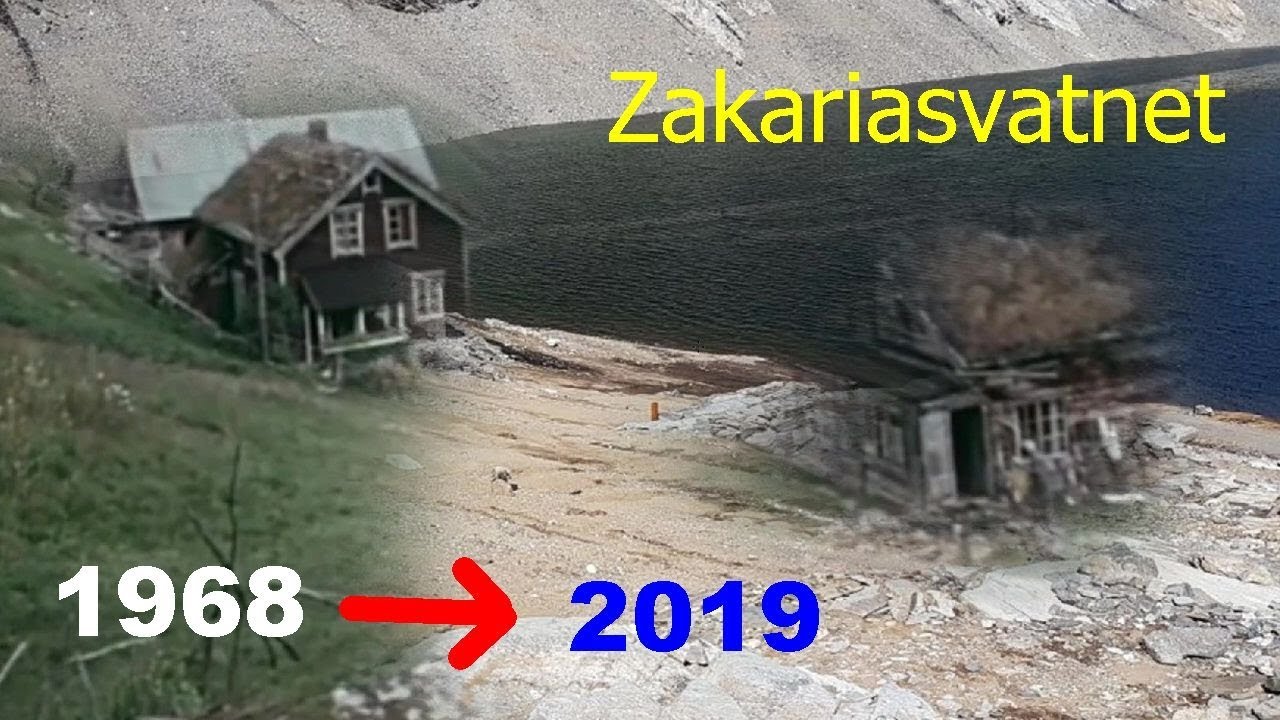 Fra gardsbruk til ruiner i Zakariasvatnet, Tidsreise fra 60-tallet til 2019