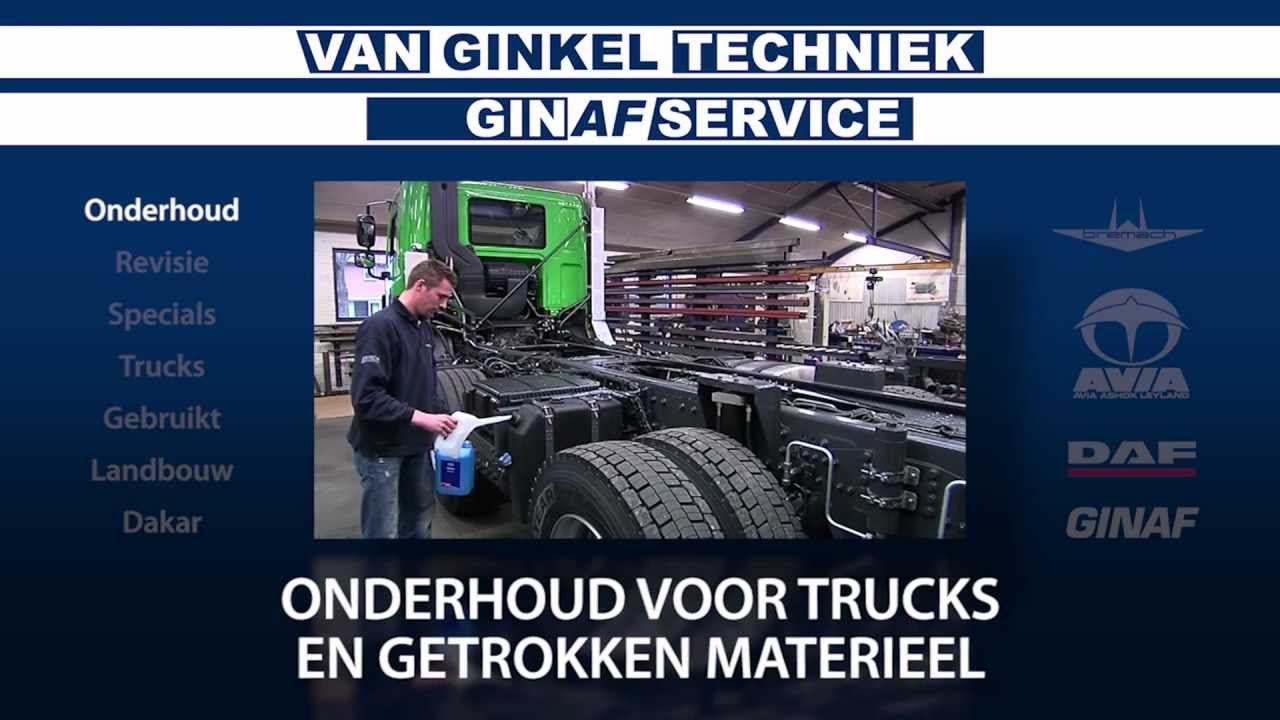 Presentatievideo GINAF Service Ederveen / Arnhem en VAN GINKEL Techniek Utrecht zonder geluid