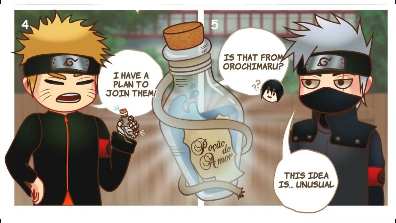 Sincerity Potion || Sasuke x Sakura Funny Comics