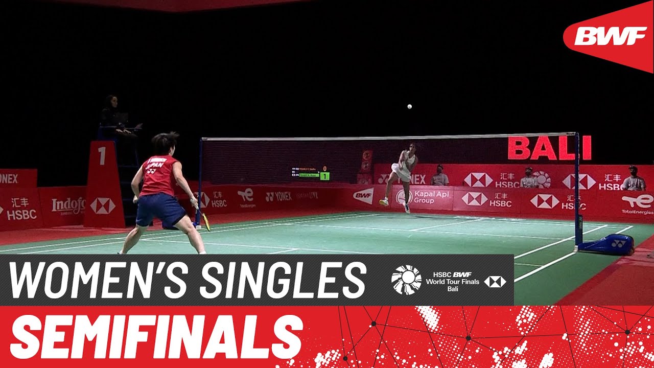 BWF World Tour Finals 2021 | Pusarla V. Sindhu (IND) vs Akane Yamaguchi (JPN) | Semifinals