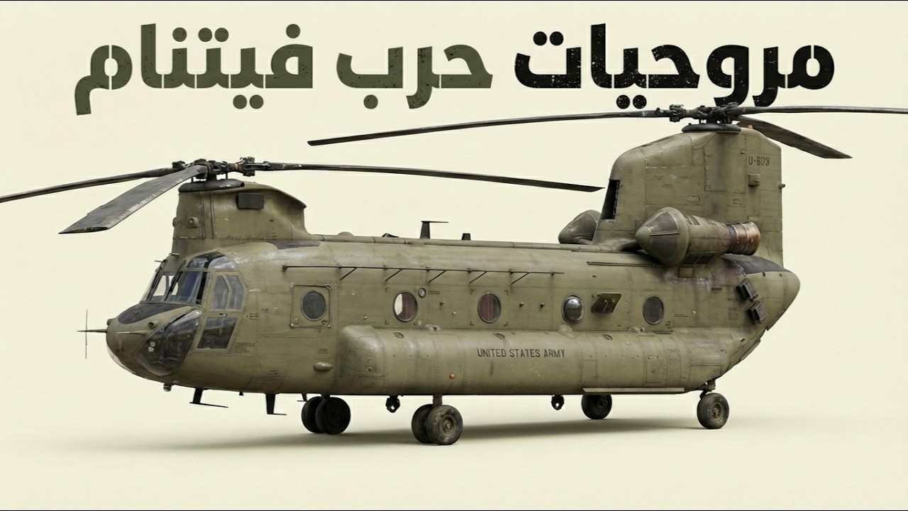 كل المروحيات التي استُخدِمَت في حرب فيتنام