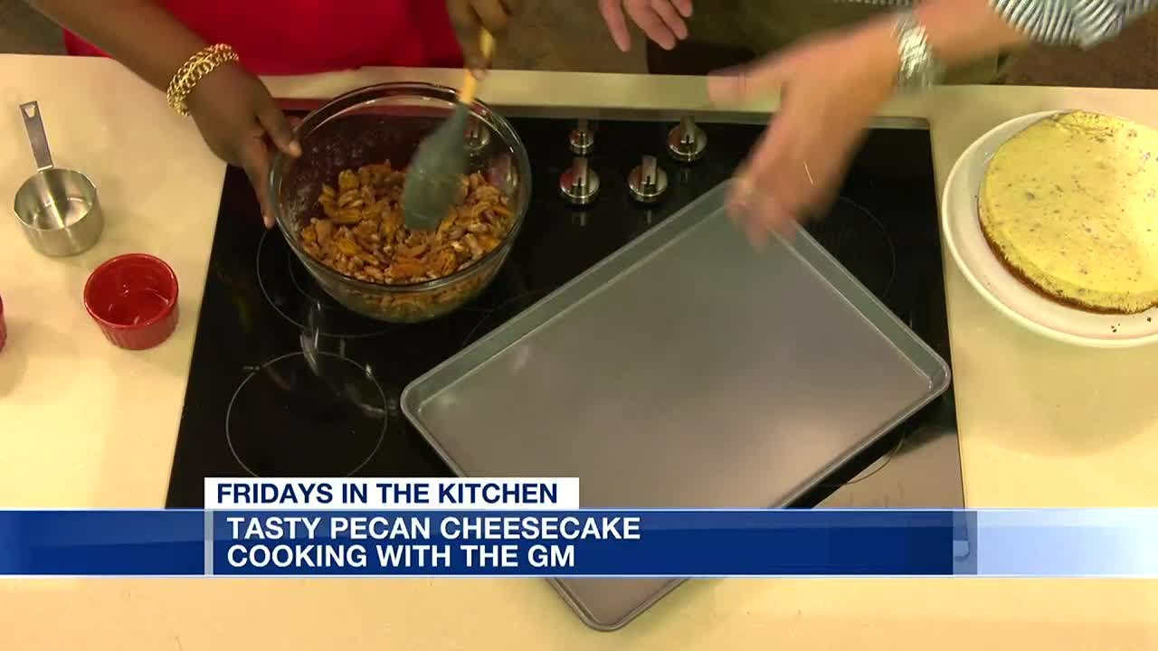 Cooking with the GM: Tasty pecan cheesecake- Part 2