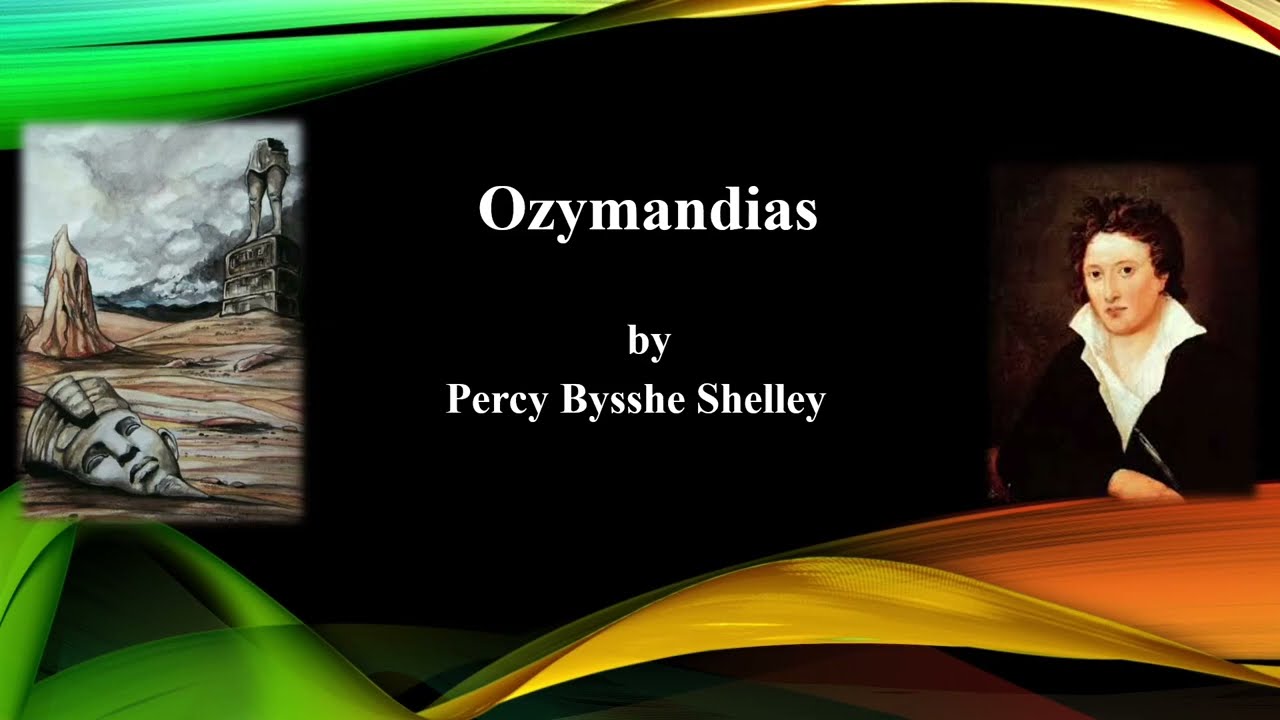 Ozymandias by P. B Shelley #pgtrb #shelly #history #englishliterature 