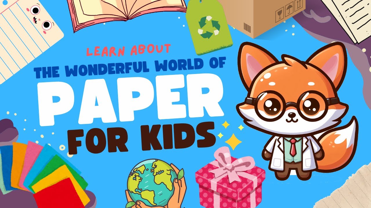 📝📝HOW IS PAPER MADE FOR KIDS 📝📝LEARN about PAPER FACTS ABOUT PAPER FOR KIDS ☀️Curious Explorers club