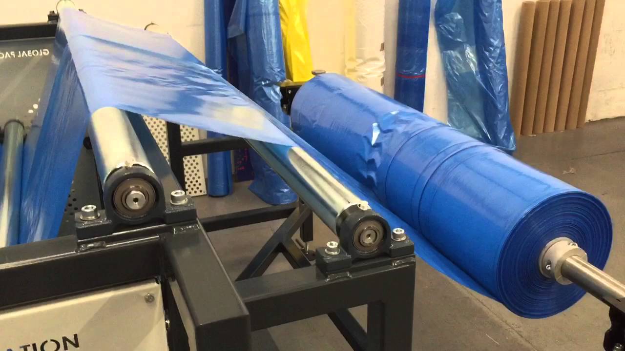 Polythene bag making machine