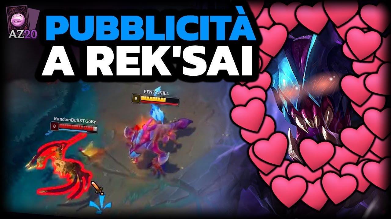 REK'SAI È FORTISSIMA E DOVREBBERO GIOCARLA TUTTI (anche tu) - AZ 20 MORTI CHALLENGE