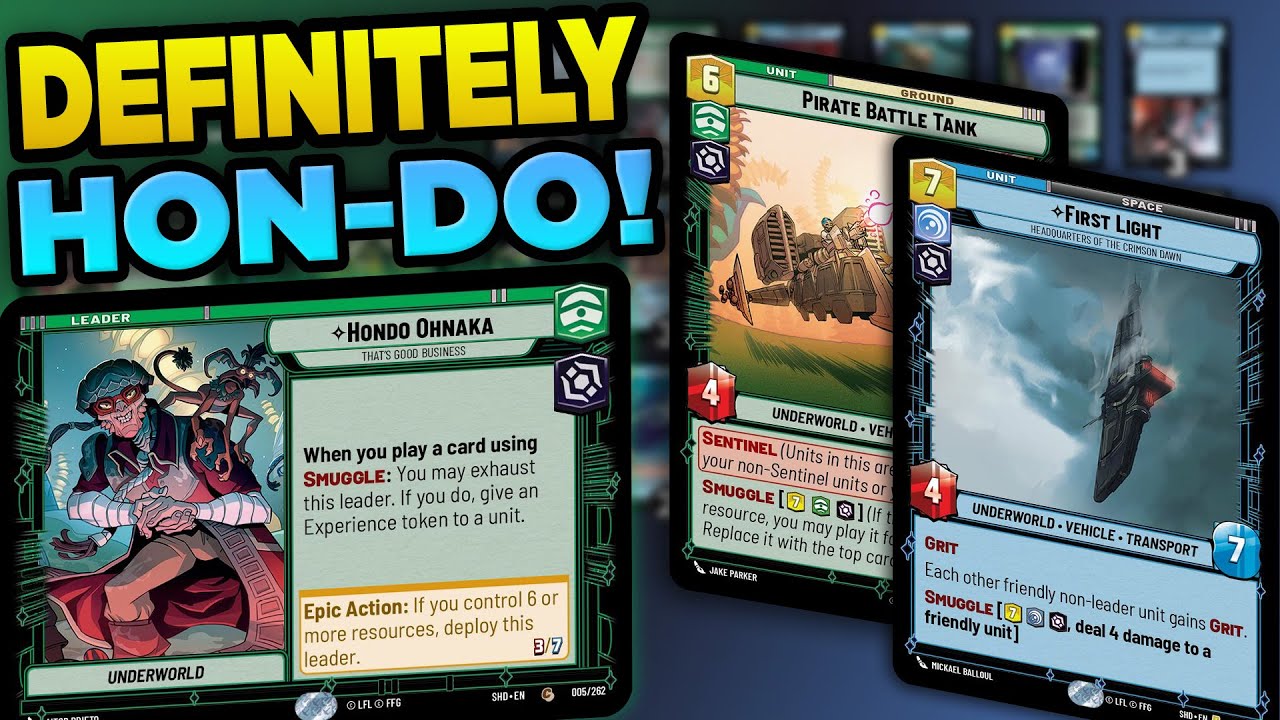 This Hondo Deck is Stealing Wins in Star Wars Unlimited!