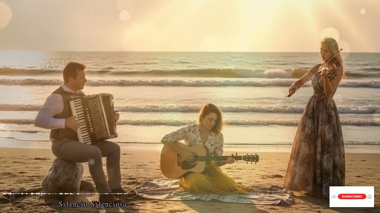 Sunset Reflections – Spanish Guitar And Soft Saxophone Unfold In A Summer Café