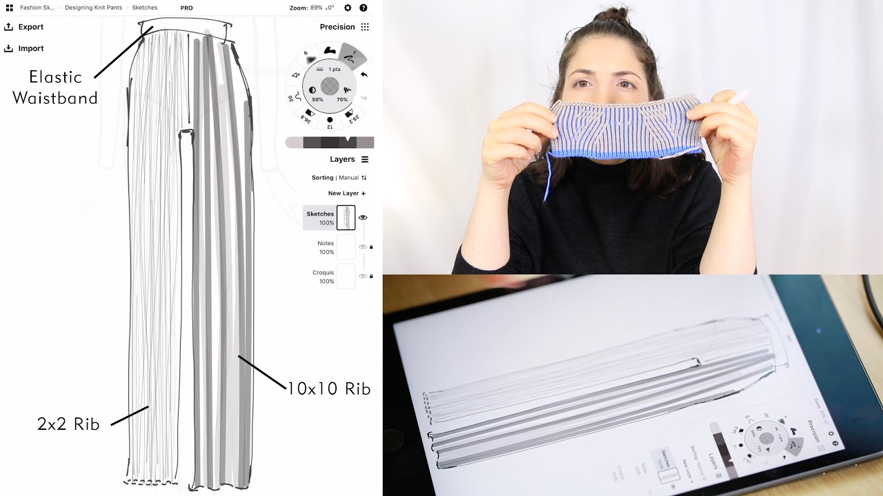Designing Knit Pants - Fashion Design - Emily Keller - The Fashion Run-Up