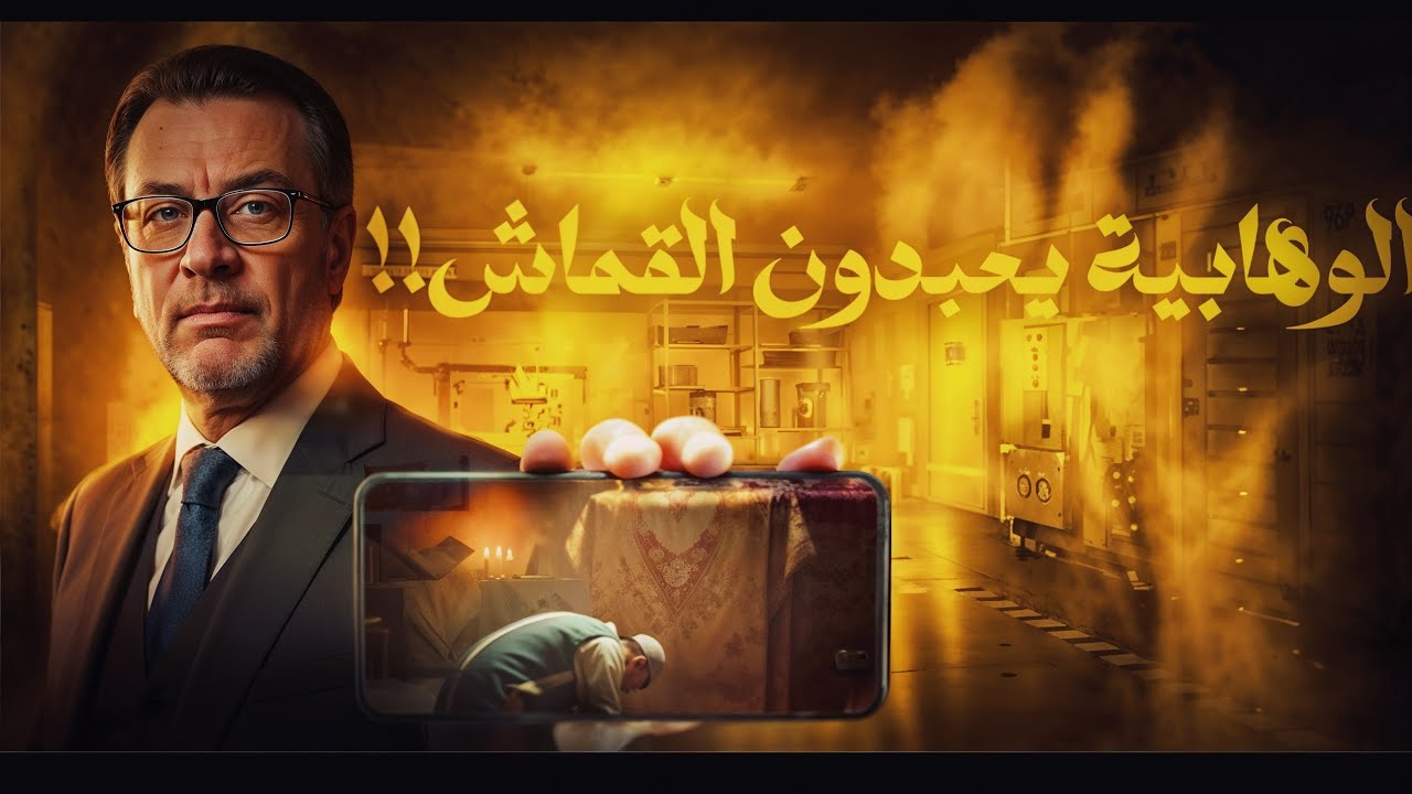 شاهد الوهابية يعبدون القماش!!