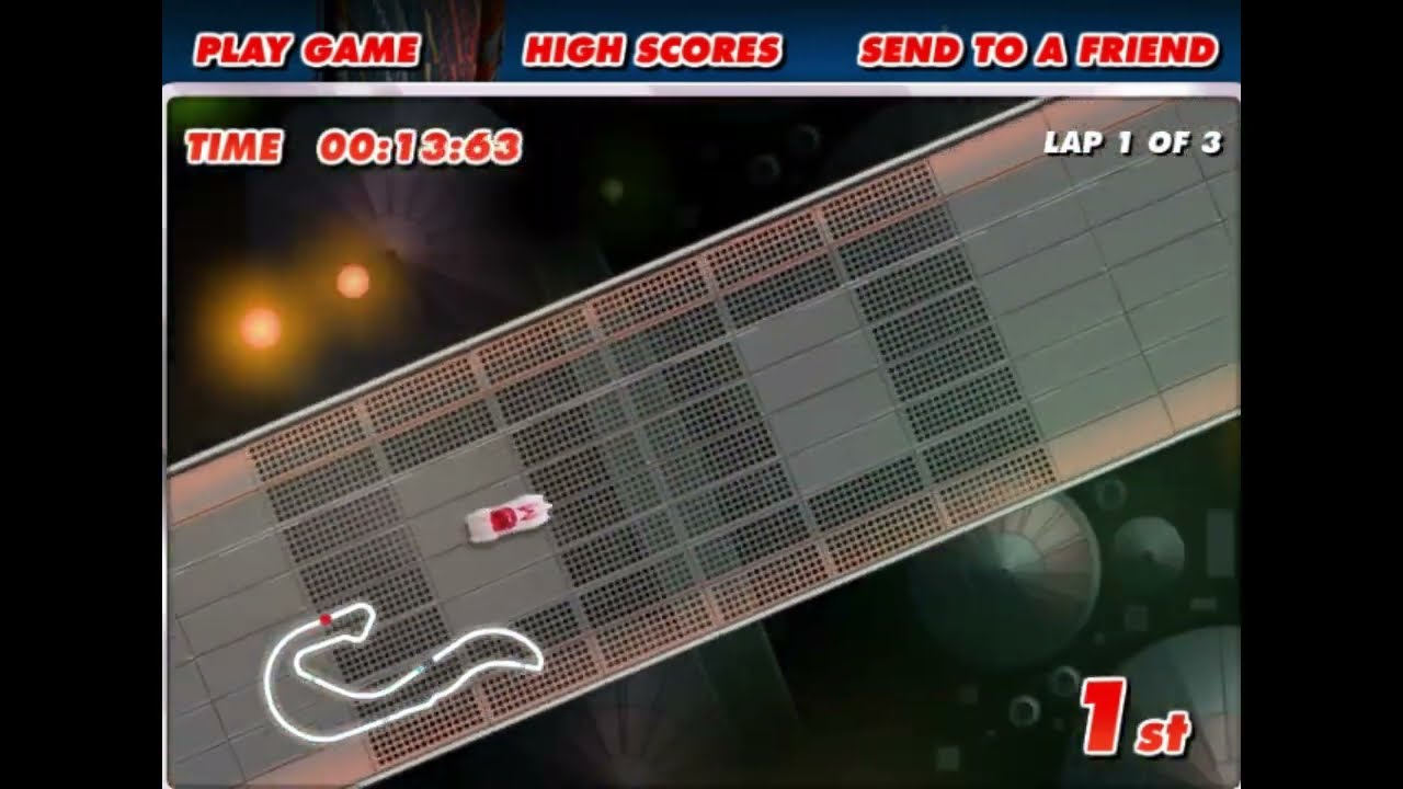 Speed Racer Chaser (Flash) Playthrough #1