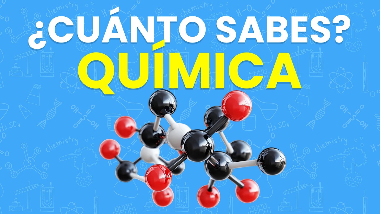 &iquest;Cu&aacute;nto Sabes de QU&Iacute;MICA? ⚗️ - 50 Preguntas para Mentes Curiosas - Con Opciones 😉✅