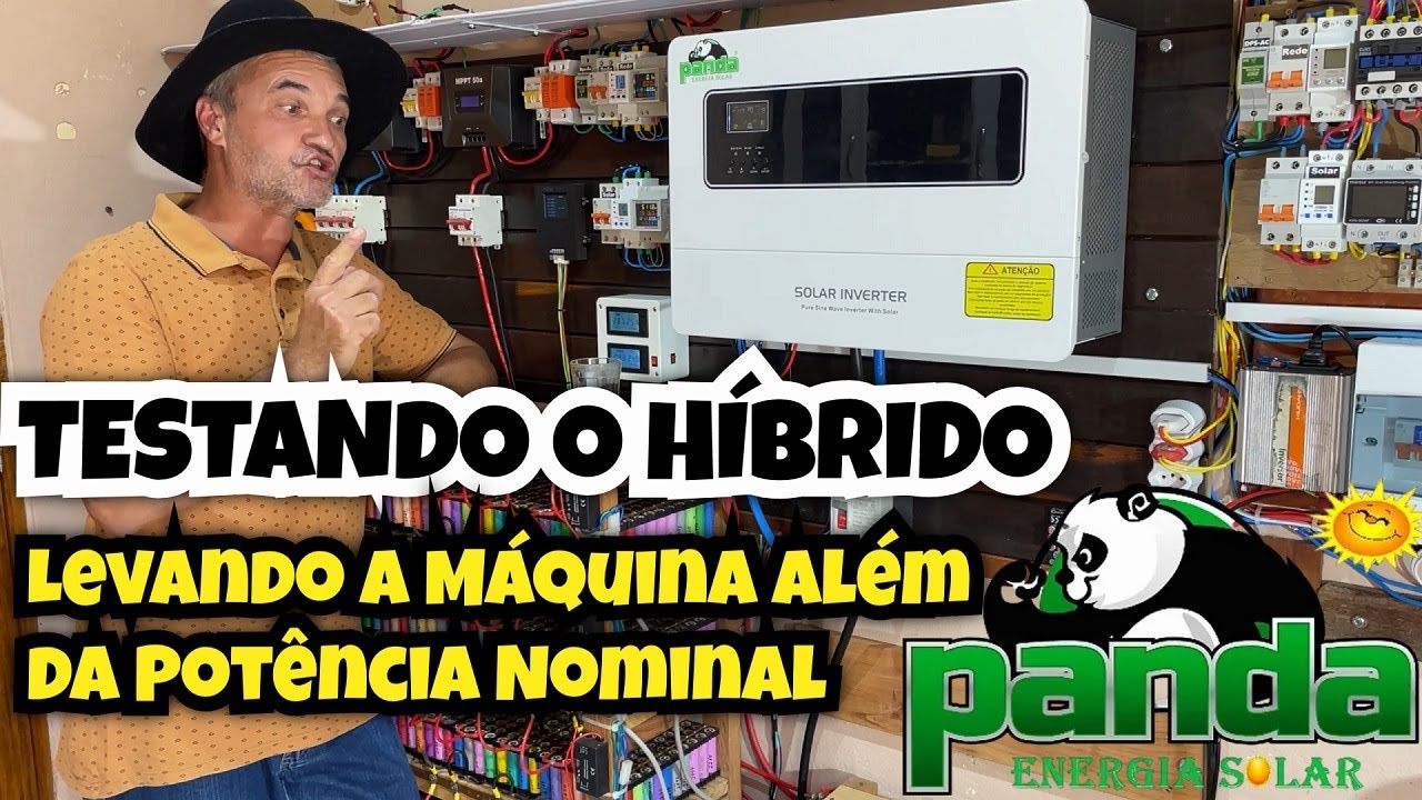 INVERSOR HÍBRIDO PANDA 24V MOD. JV3824AMY - Resolvi Levar Ele ao Extremo ! 20-12-2025