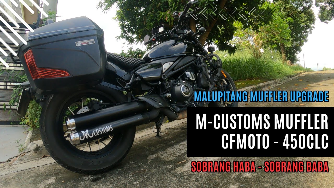 UPGRADE NG MUFFLER - CFMOTO 450CL-C