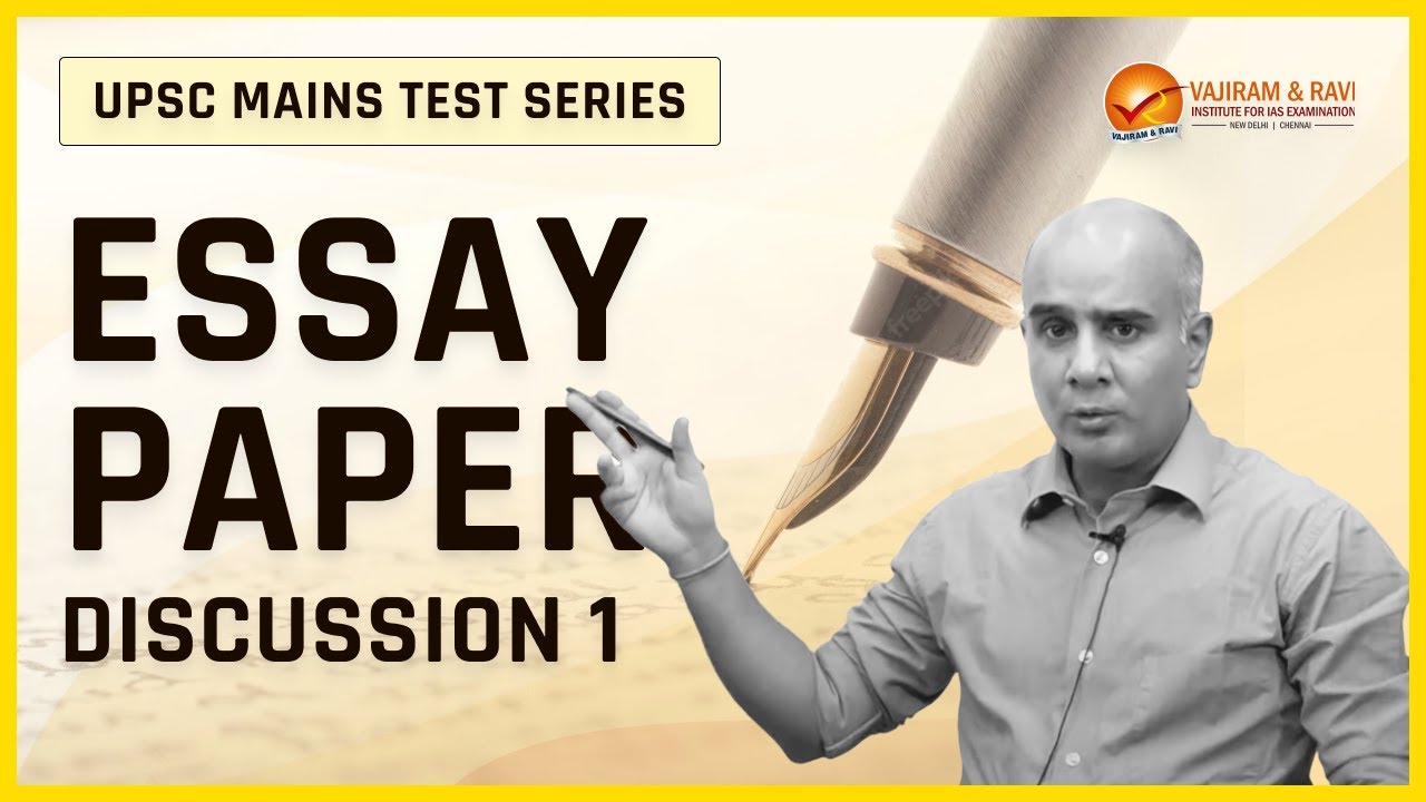 UPSC 2022 ESSAY PAPER DISCUSSION | Vajiram and Ravi by Brijendra Singh