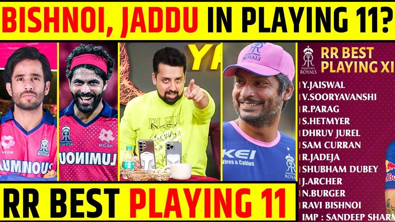 BISHNOI & JADDU IN PLAYING XI 😱|RR BEST PLAYING 11 FOR IPL 2026 #rajasthanroyals #ipl2026 #analysis