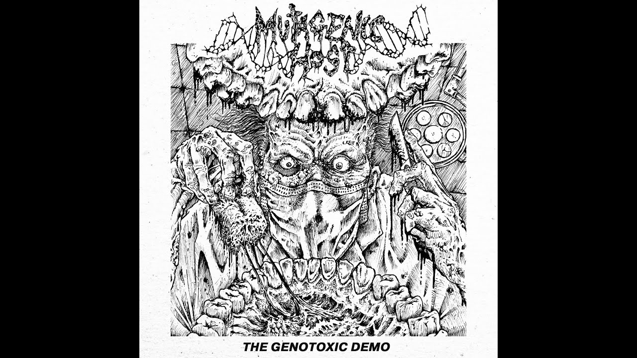 MUTAGENIC HOST - The Genotoxic Demo DEMO [FULL ALBUM] 2023  **including lyrics**