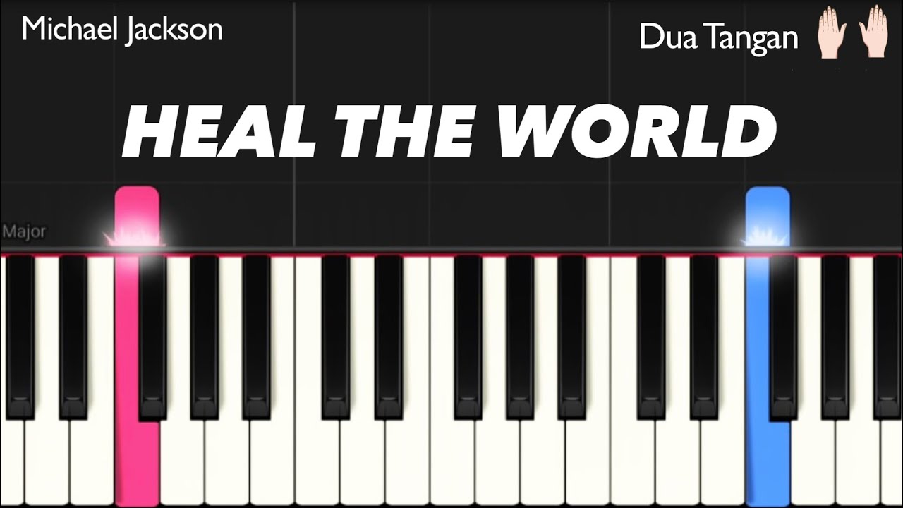 Heal the World - Michael Jackson | Piano Tutorial Pemula