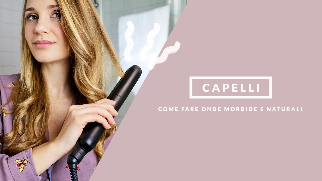 Tutorial: Come fare le onde ai capelli con la piastra