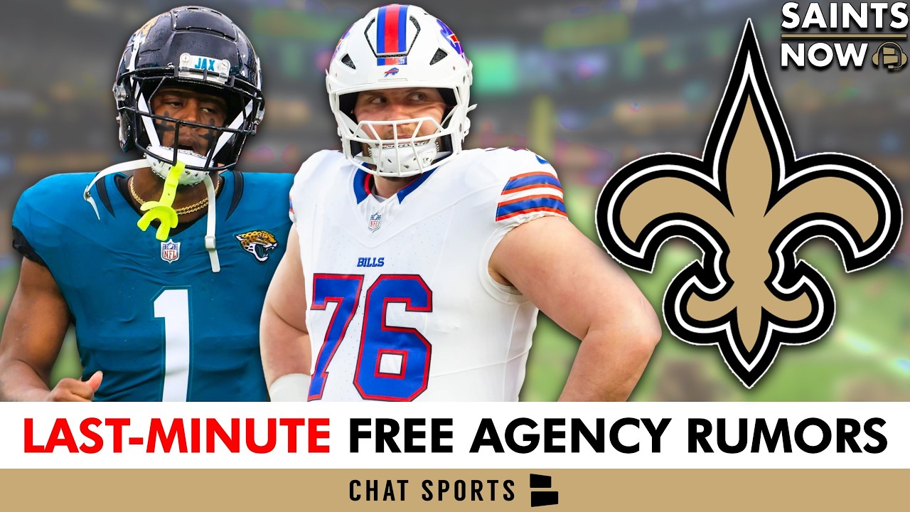LAST-MINUTE Saints Free Agency Rumors: David Edwards & Travis Etienne To New Orleans?