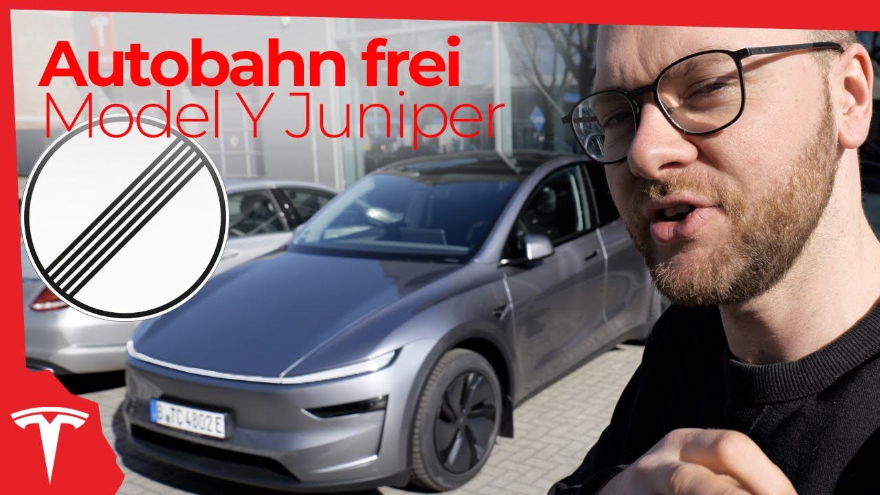 Vollgas im NEUEN Tesla Model Y Juniper - Wie macht es sich auf der Langstrecke?