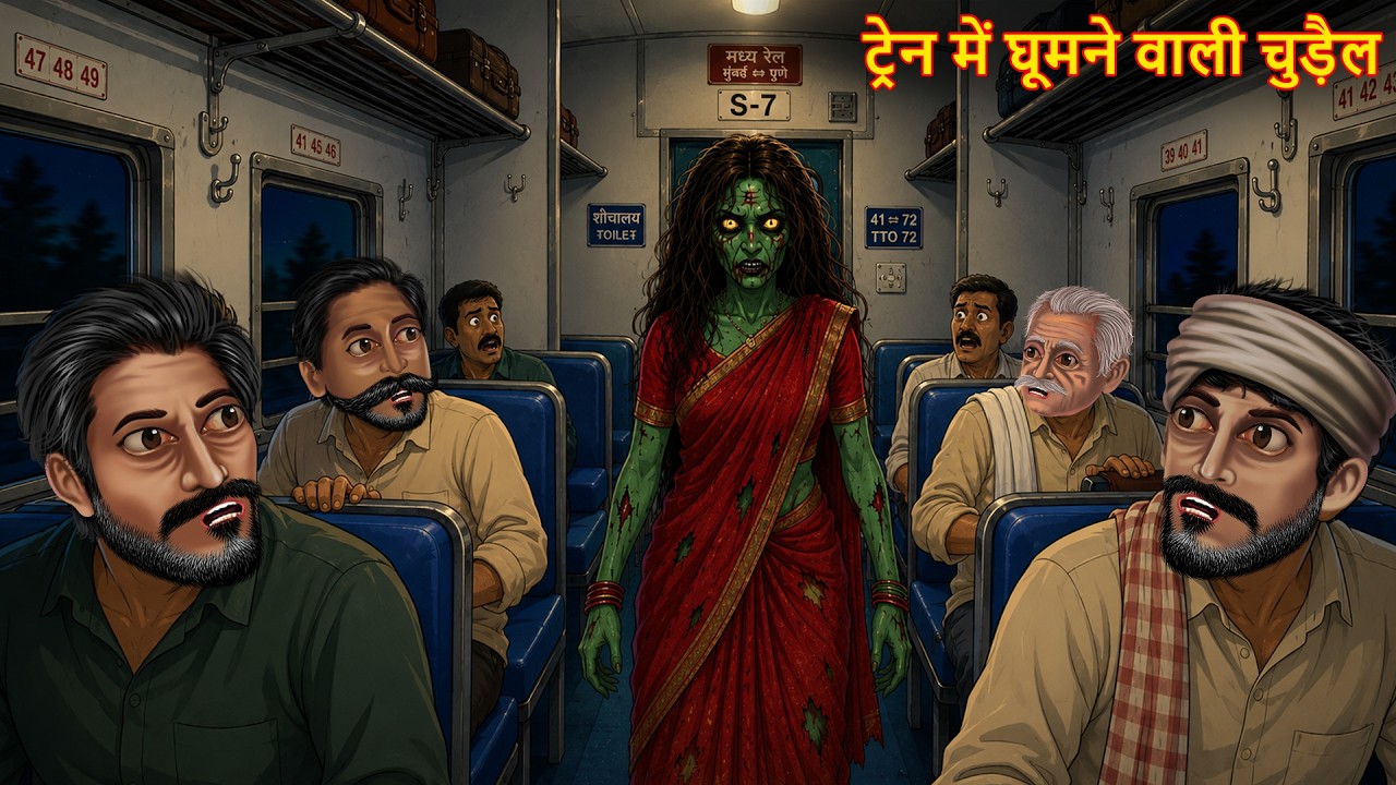 ट्रेन में घूमने वाली चुड़ैल | The Train Chudail | Chudail Ki Kahaniya | Horror Story | Bhoot Kahani