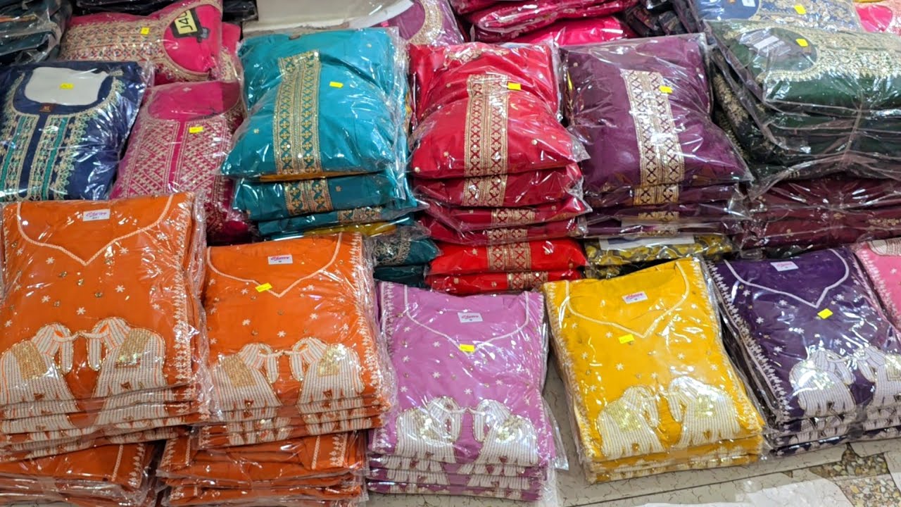 Madina wholesale|| Low range 3piece set kurtis collection @495/- only No extra gst 