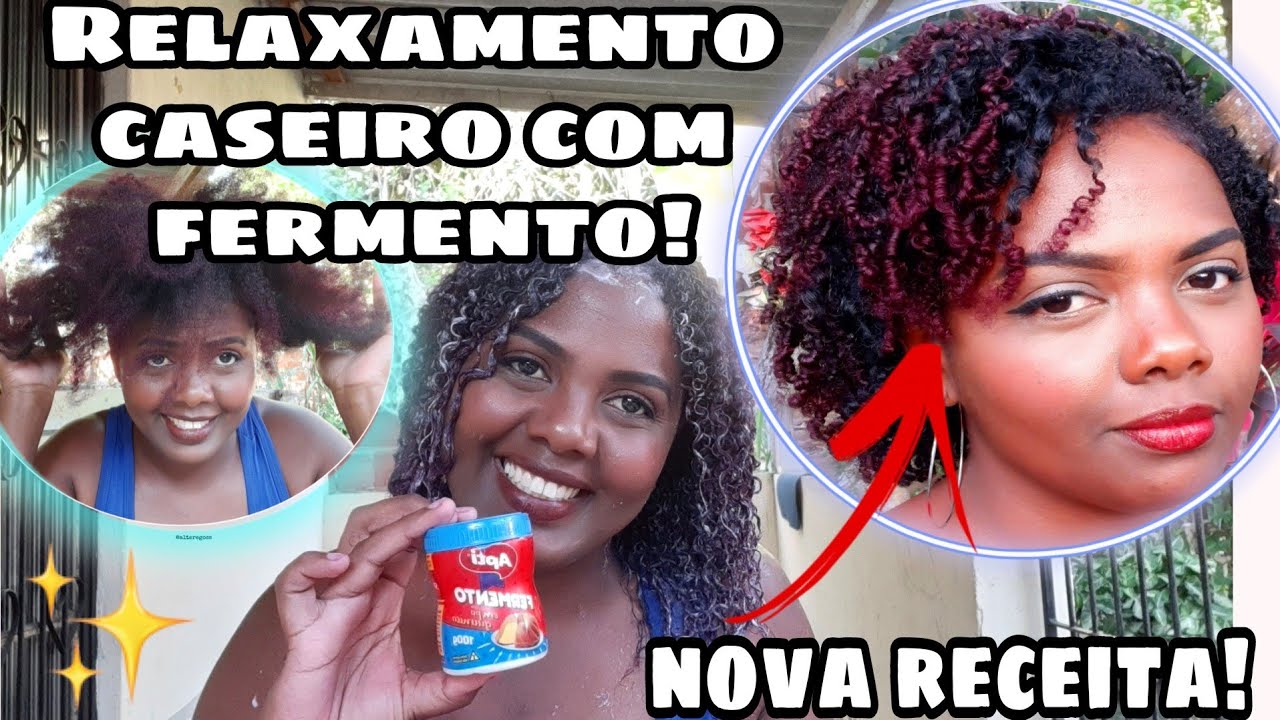 RELAXAMENTO CASEIRO PARA CABELO CRESPO #2