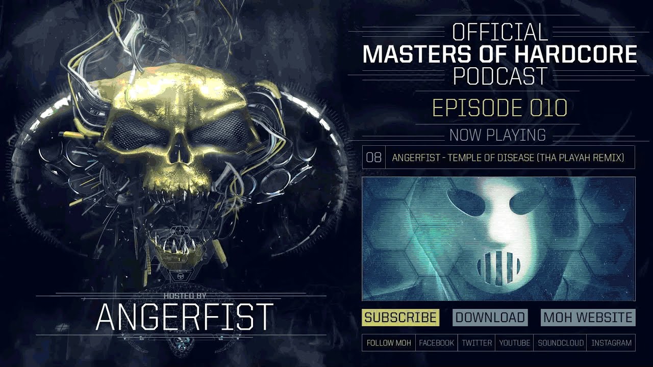 Angerfist - Masters of Hardcore Podcast #10