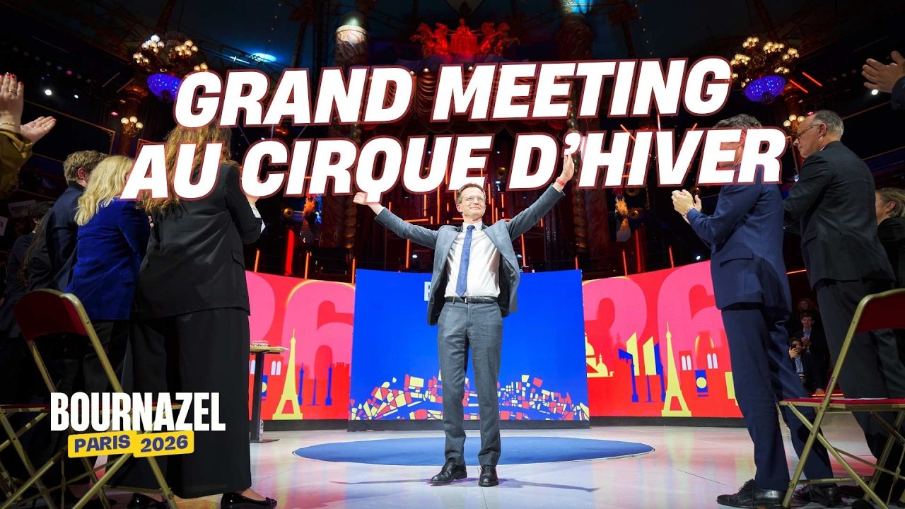 GRAND MEETING DE PIERRE-YVES BOURNAZEL AU CIRQUE D'HIVER - 10 F&Eacute;VRIER 2026