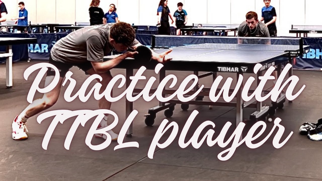 Practice with TTBL player Cedric Meissner - Road as a pro Ep. 6