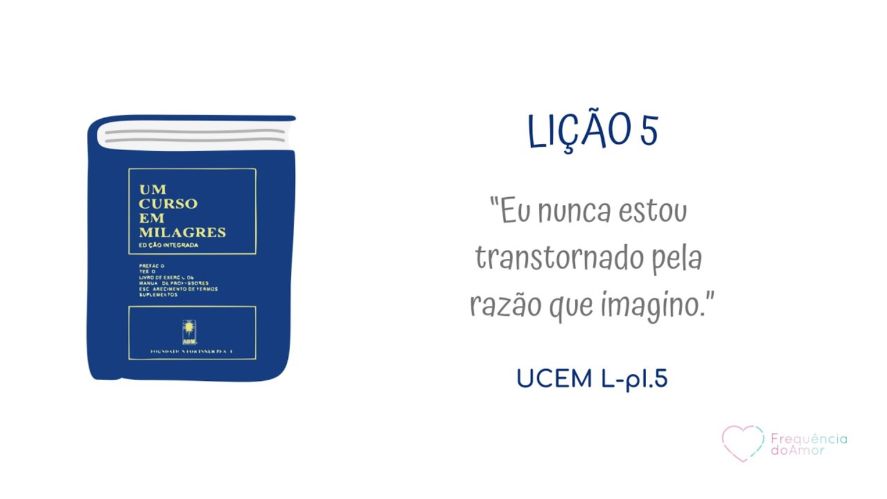 LIÇÃO 5 do Livro de Exercícios de 