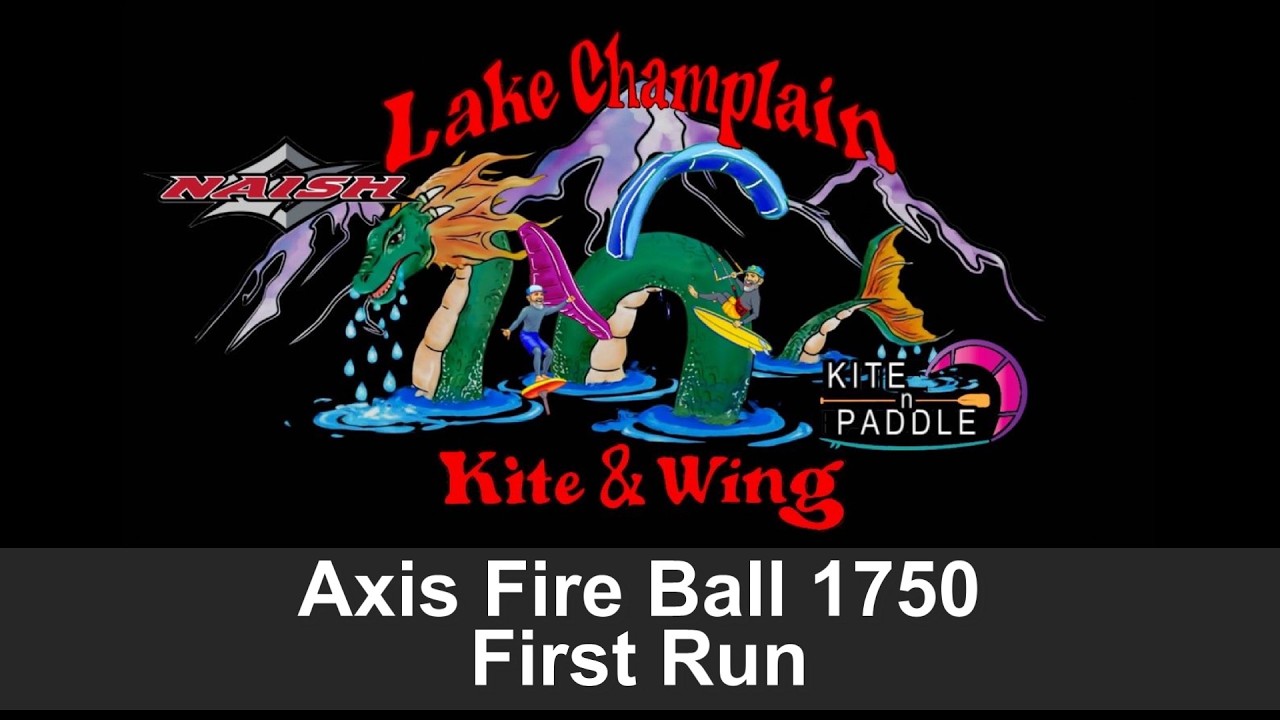 First Run on the Axis Fire Ball 1750.  Pump Foiling