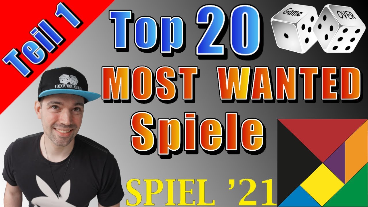 Spiel 21 - Top 20 🔥 Spieleneuheiten 🎲 | Teil 1