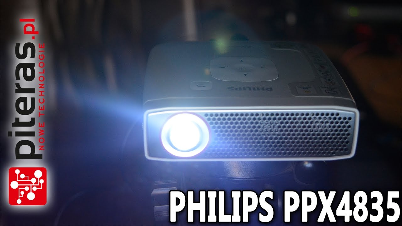 PHILIPS PicoPix PPX4835 - Projektor kieszonkowy - RECENZJA | REVIEW PL