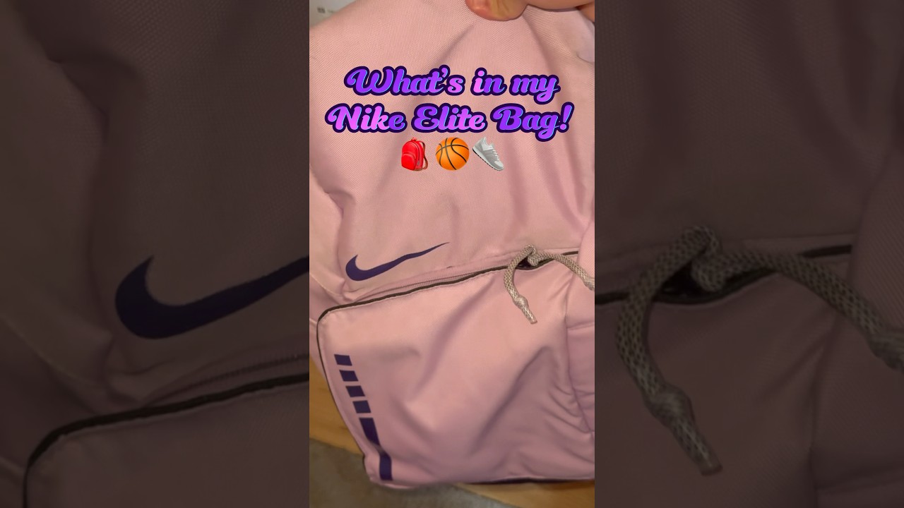 What&rsquo;s In My Nike Elite Backpack!!! 🎒🏀