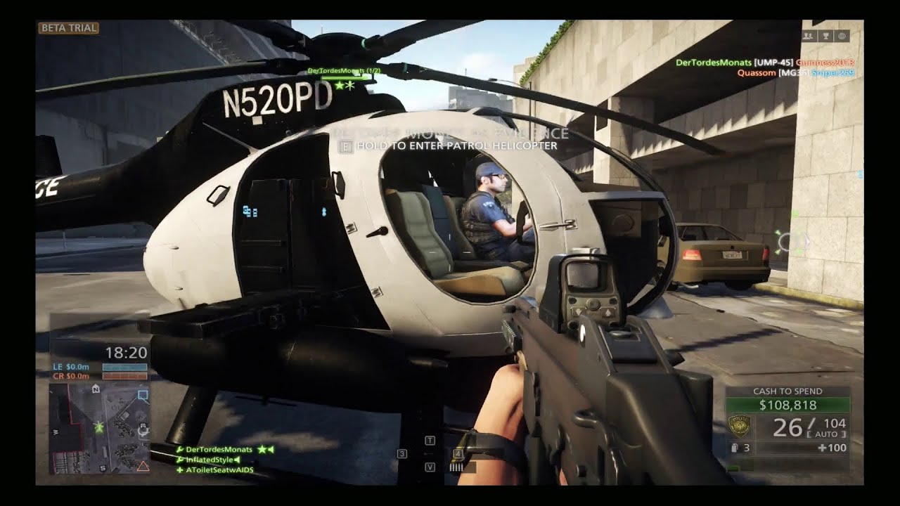 Battlefield Hardline Blood Money - Let&acute;s Play mit Fabian Siegismund bzw. DerTordesMonats - Teil 1