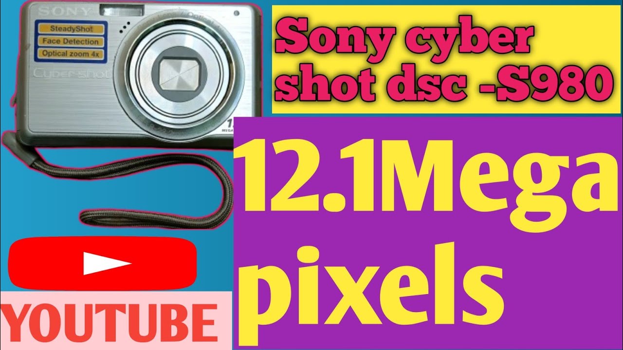 Sony cyber shot 📸 Dsc- s980 model 📸 S980     Digital camera 📸 Compect camera📸 S- siriz camera.