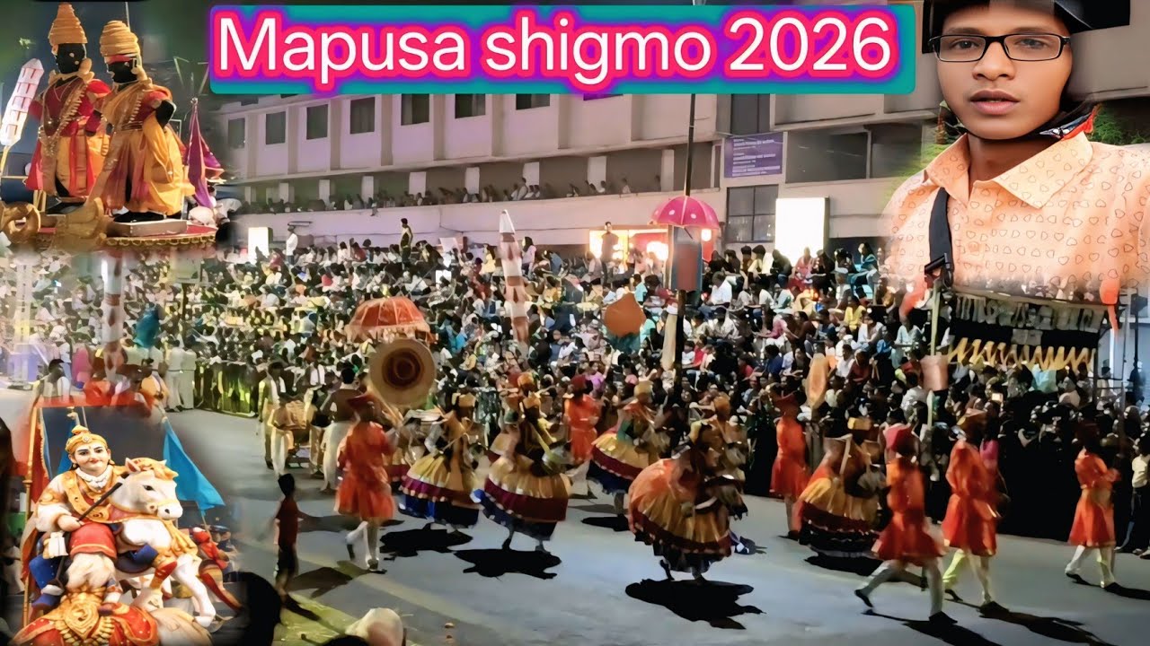 Goa Mapusa Shigmo Festival 2026 Vlog | Amazing Shigmo Parade in Goa