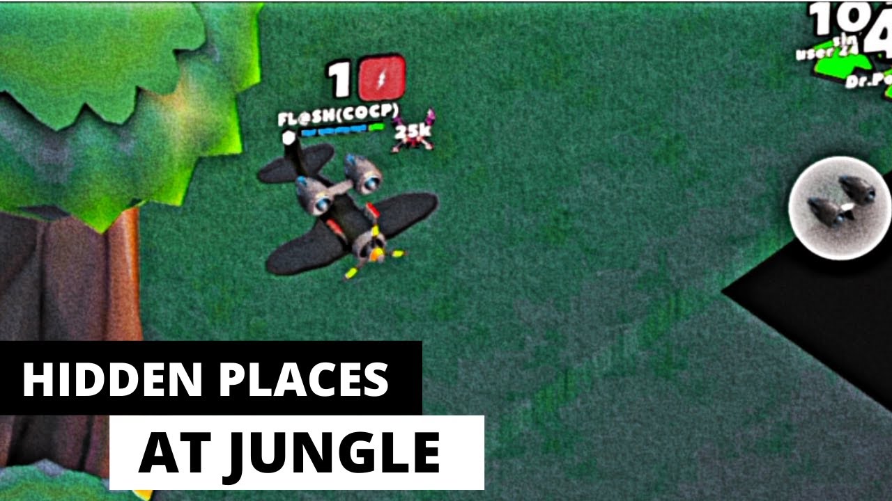 HIDDEN PLACES AT JUNGLE | Crash of Cars