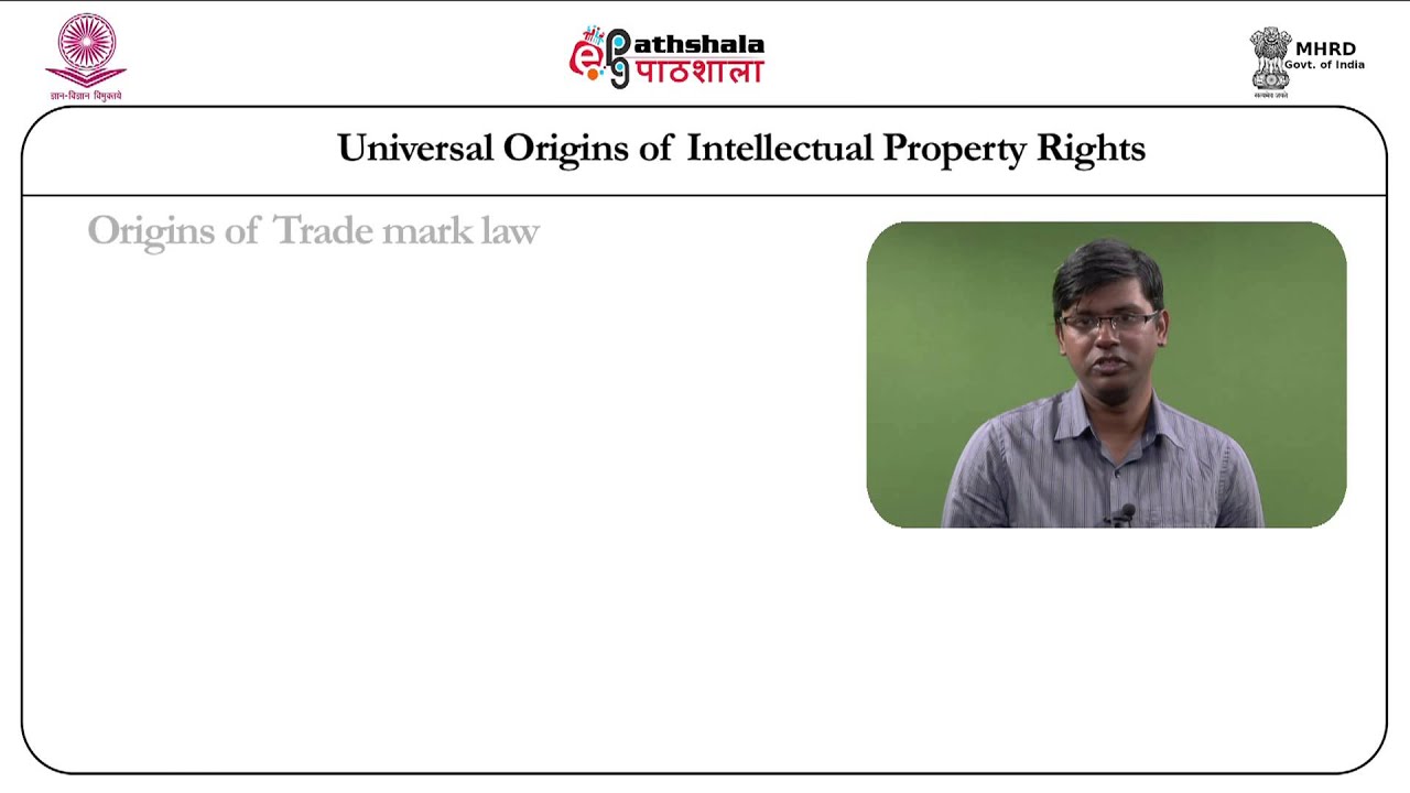 Universal origins of intellectual property_M-2_1_Law